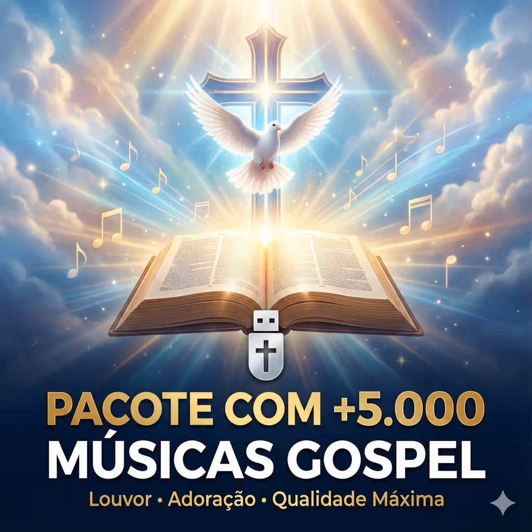 Pacote +5000 Músicas Gospel