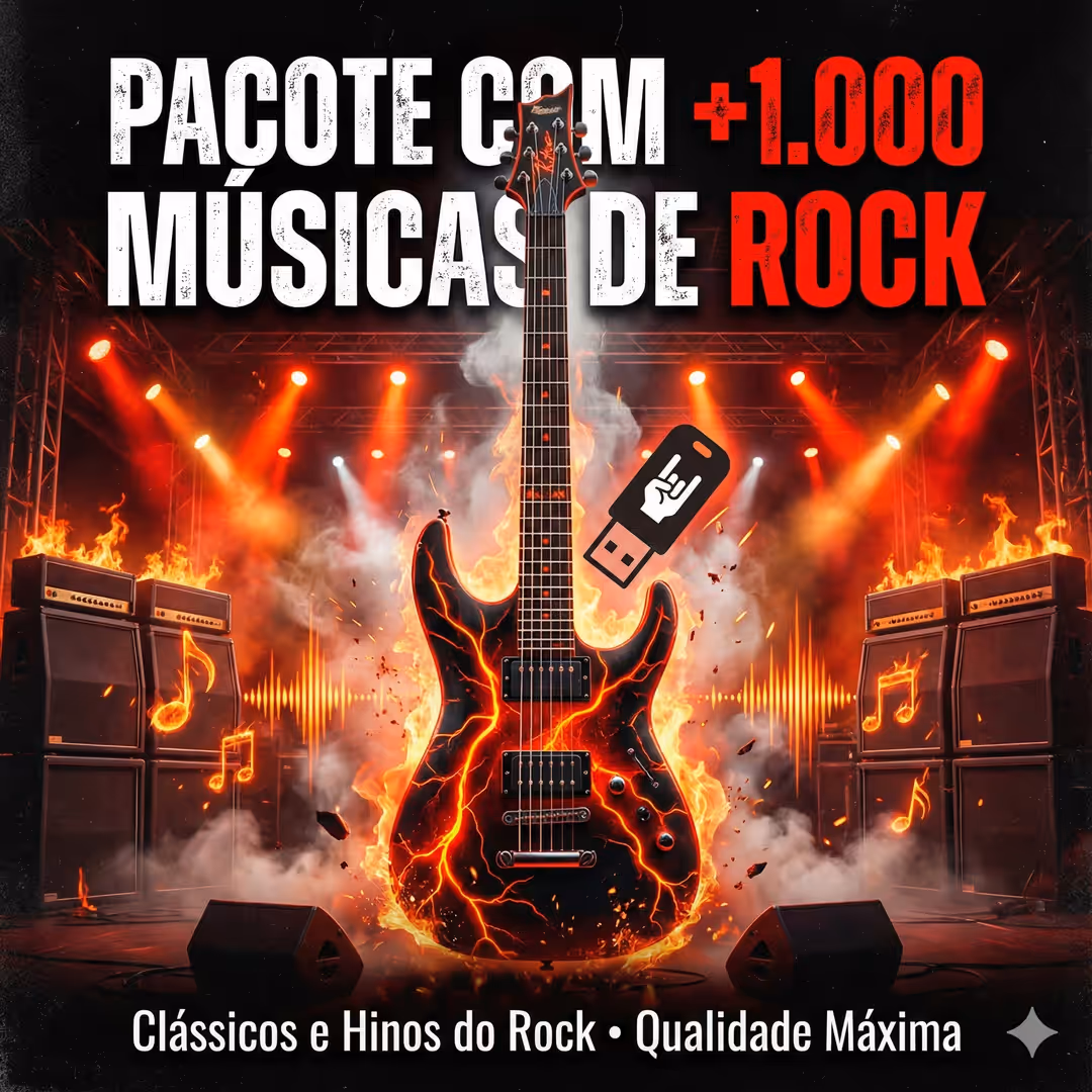 Pacote ROCK DAS ANTIGAS