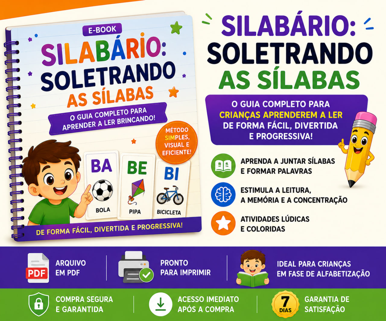 Silabário: Soletrando as Sílabas