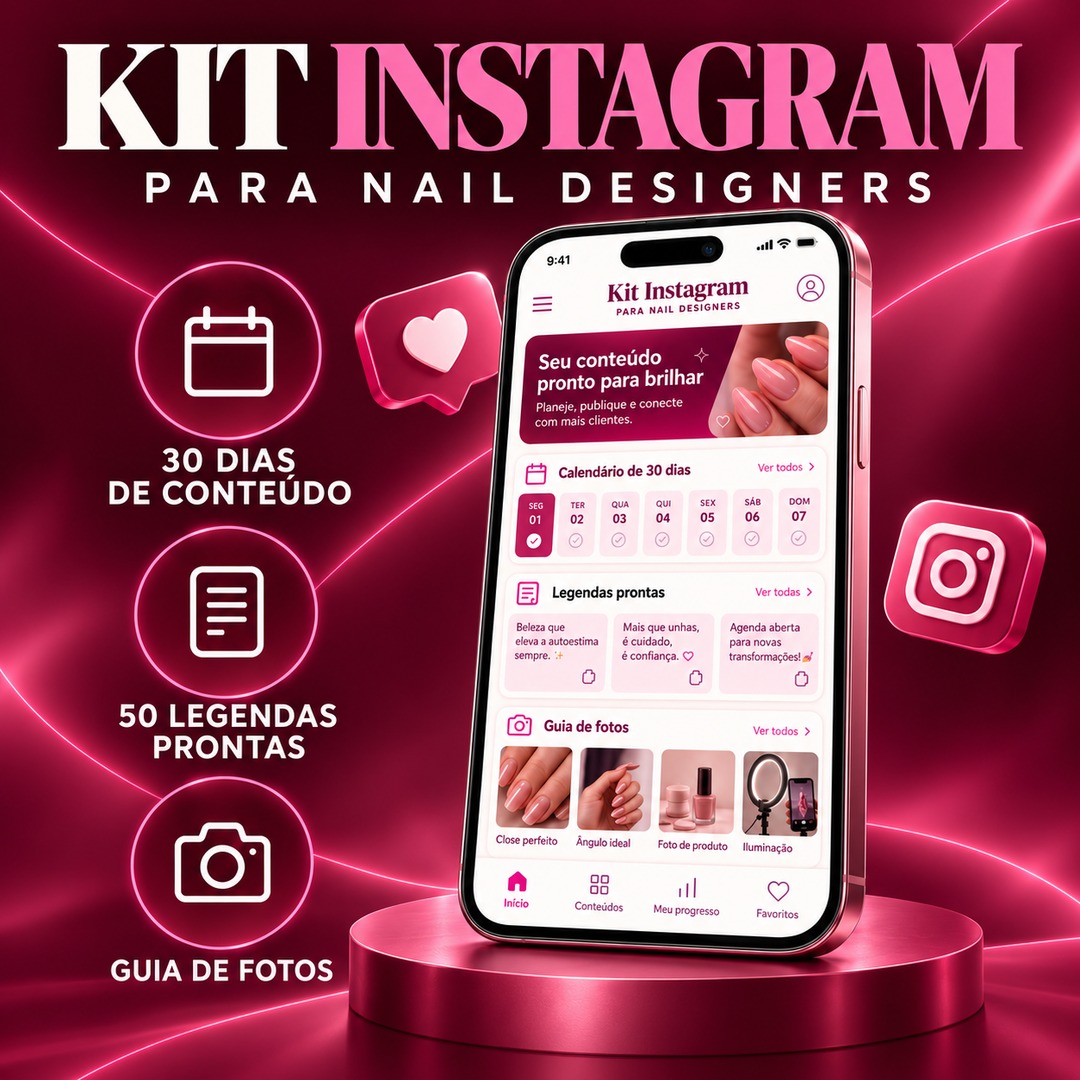Kit Instagram para Nail Designers