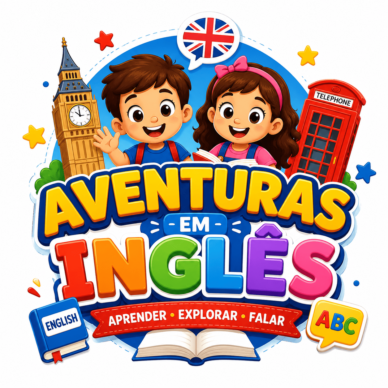 Aventuras em inglês