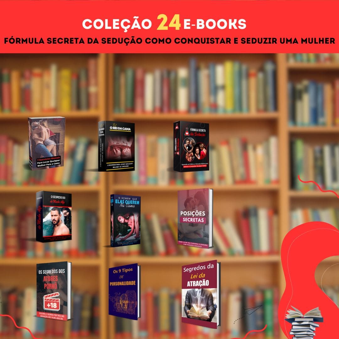 Coleção 24 Ebook Fórmula Secreta Sedução