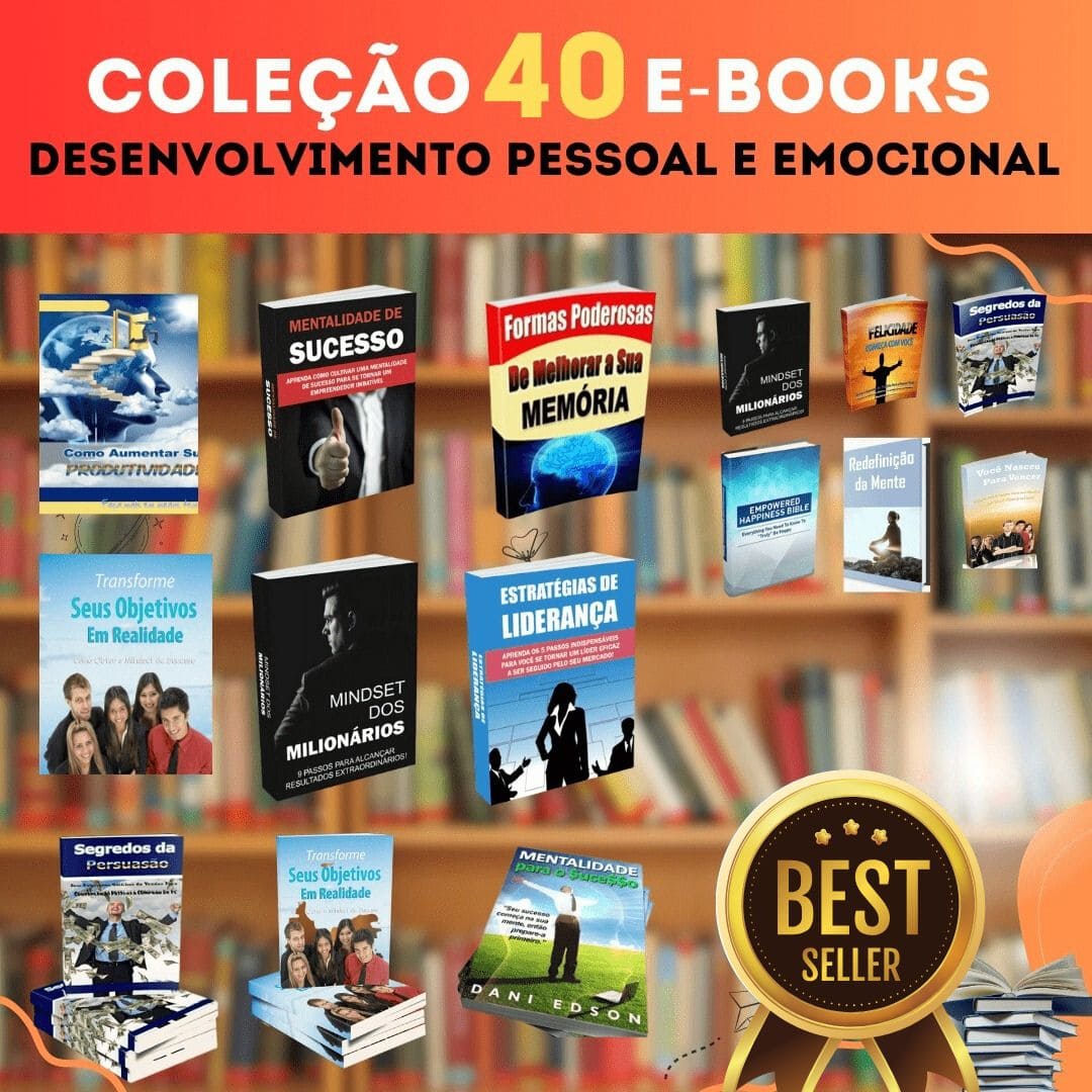 40 Ebooks Desenvolv Pessoal e Emocional