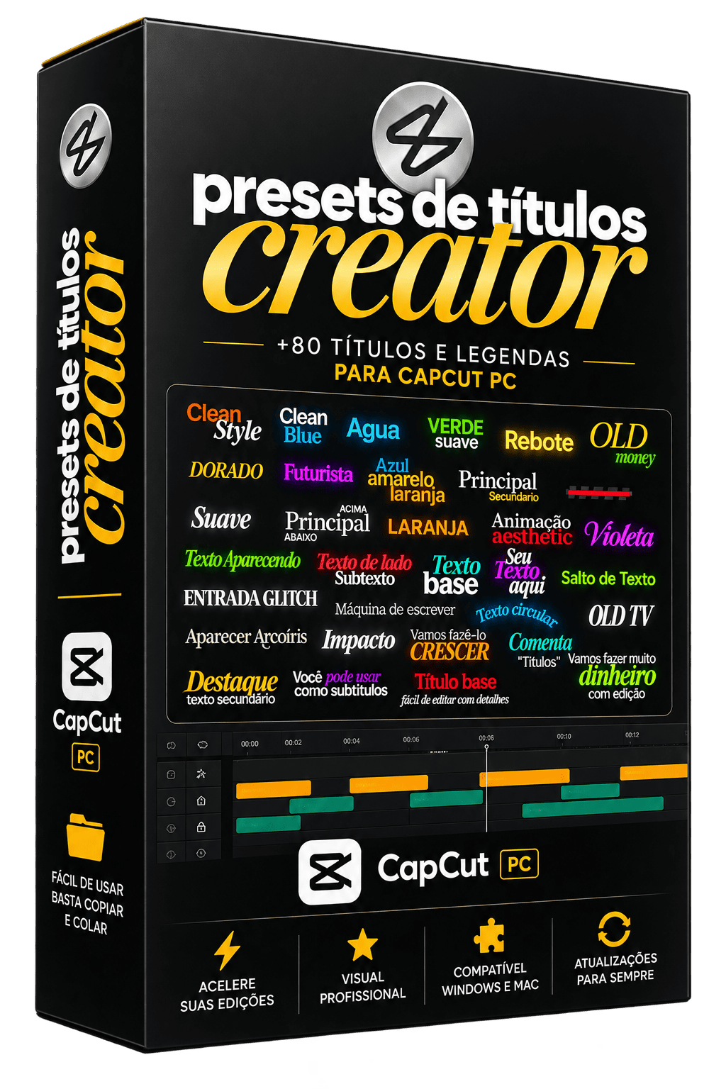 🔥 SIM! QUERO ADICIONAR O PACK DE PRESET