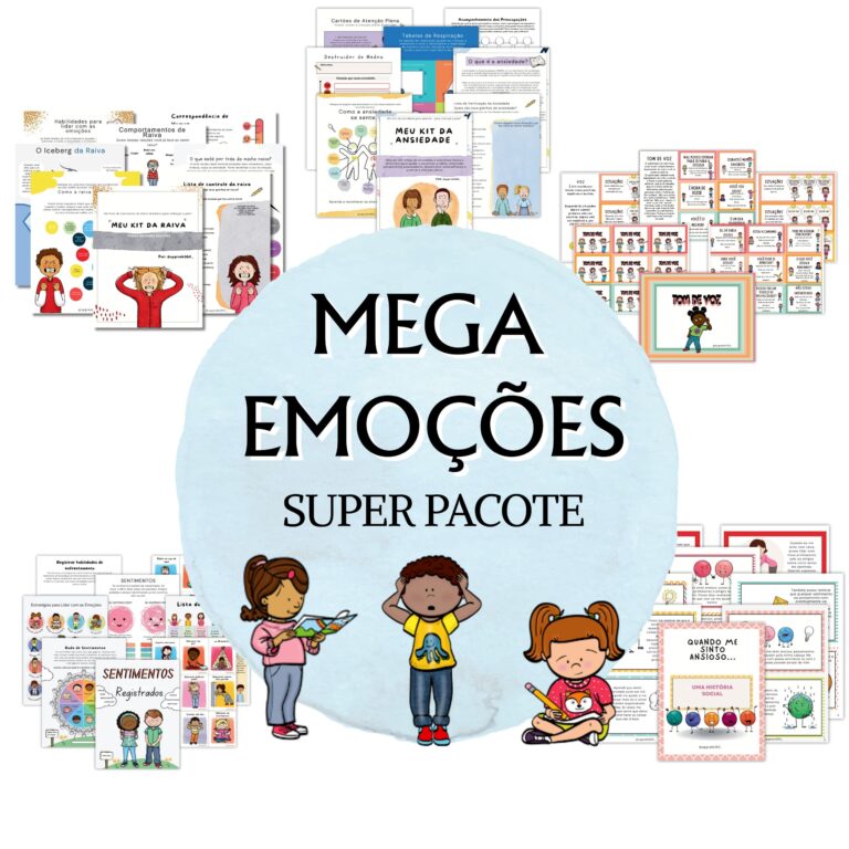 Mega Pacote de Emoções para Crianças