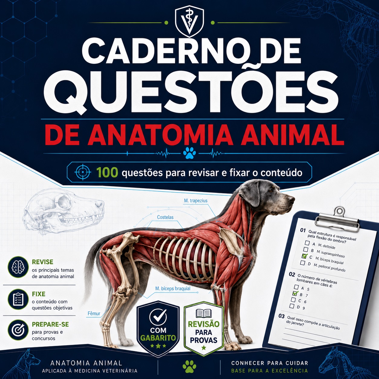 Caderno de Questões de Anatomia Animal