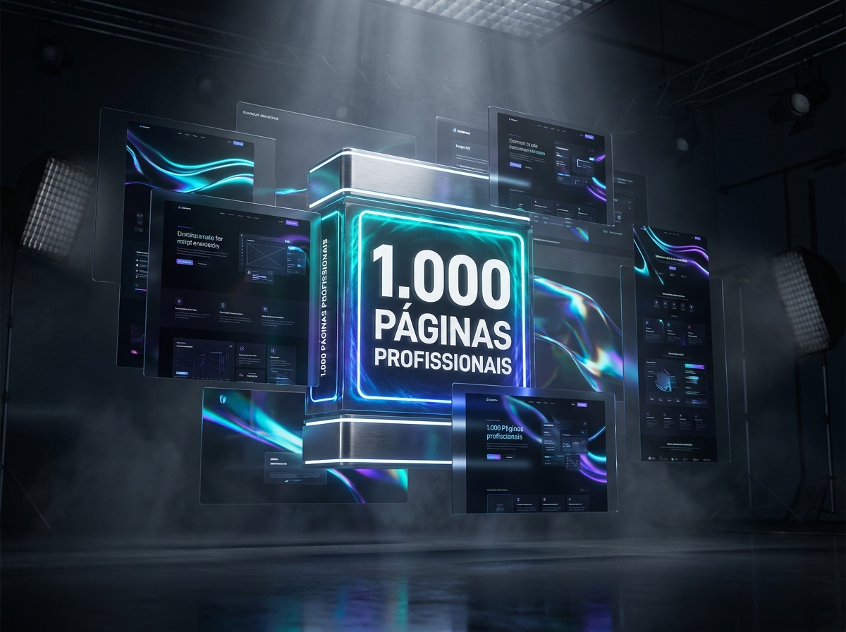 Mega Pack 1k pág. Profissional Elementor
