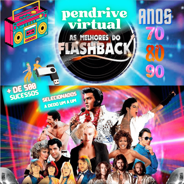 Pacote Flashback – Anos 70, 80 e 90