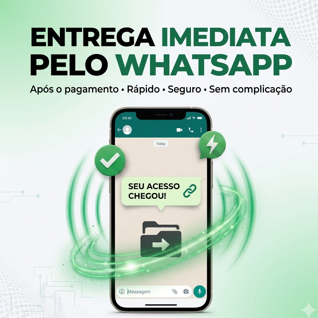Entrega pelo Whatsapp