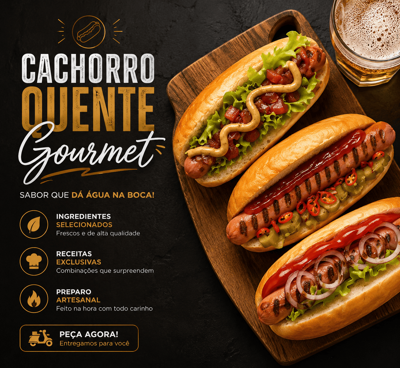 🌭 Método Cachorro-Quente Gourmet