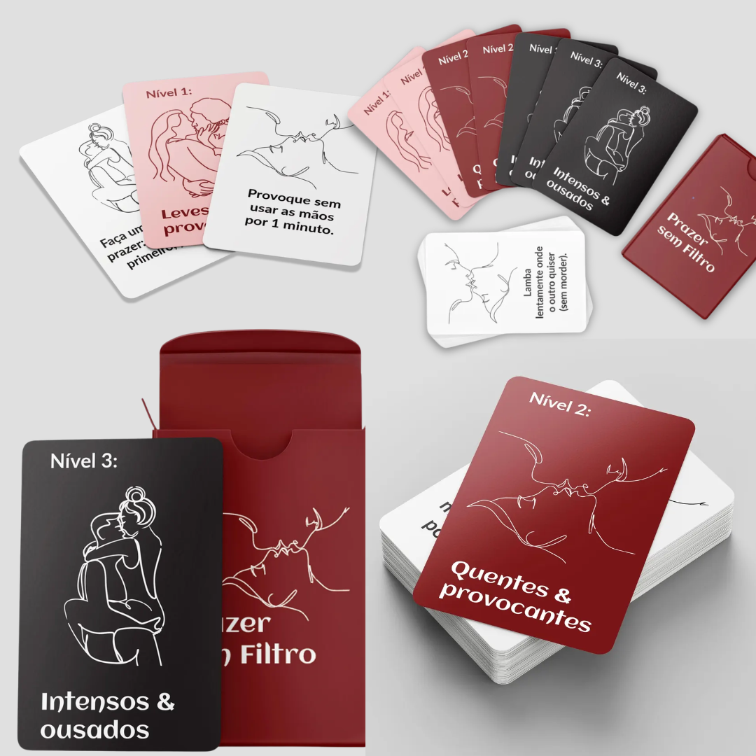 Jogo de Cartas Prazer Sem Filtro