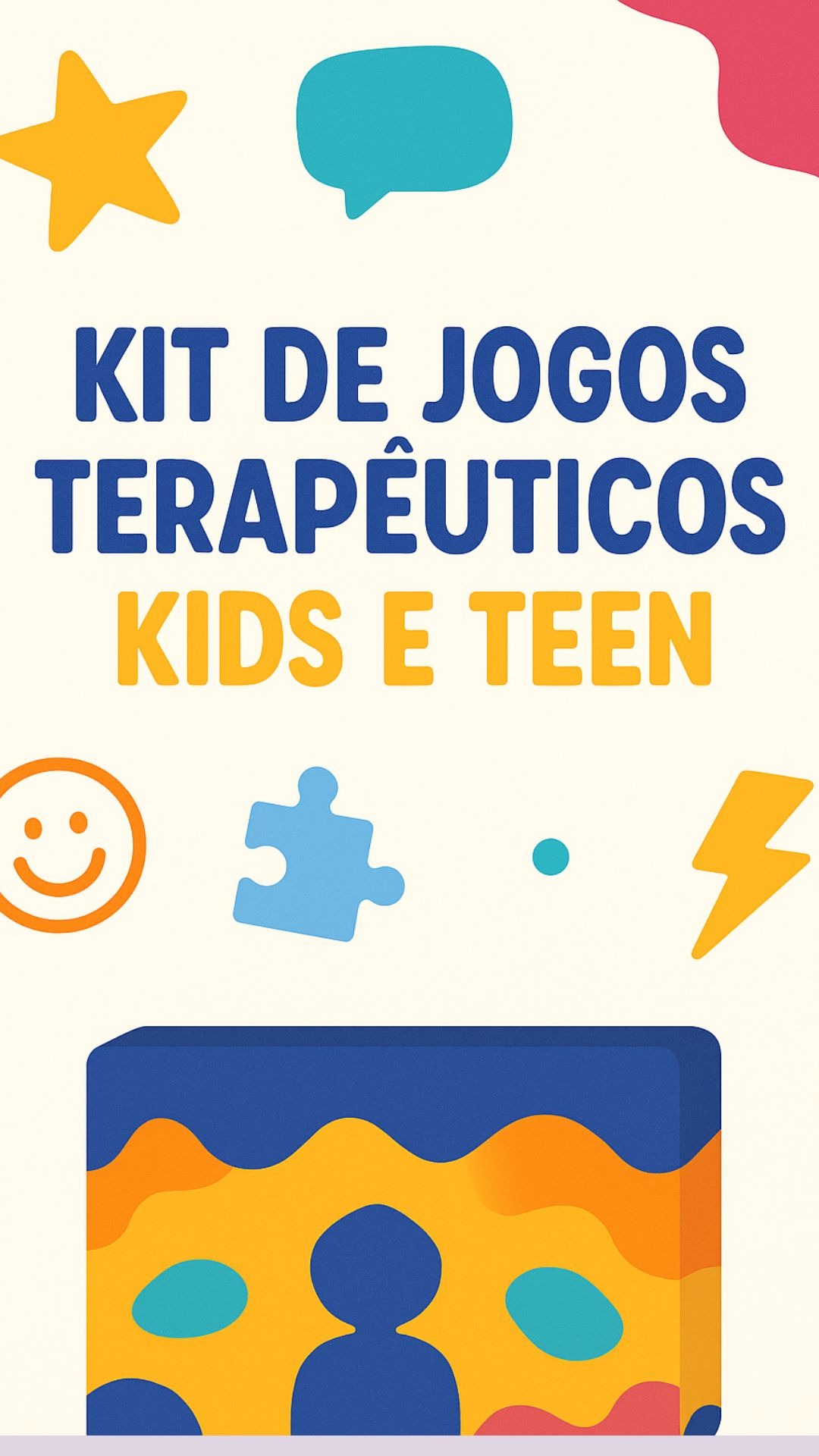 KIT DE JOGOS TERAPÊUTICO KIDS E TEEN