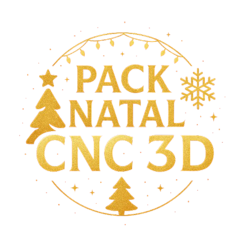 VETORES NATAL 3D CNC