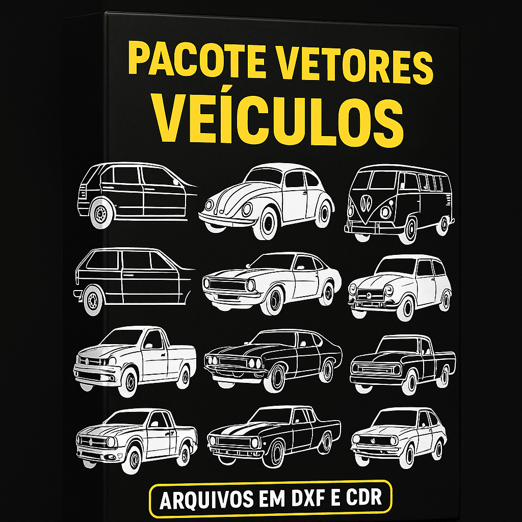 PACK DE VETORES DE CARROS 