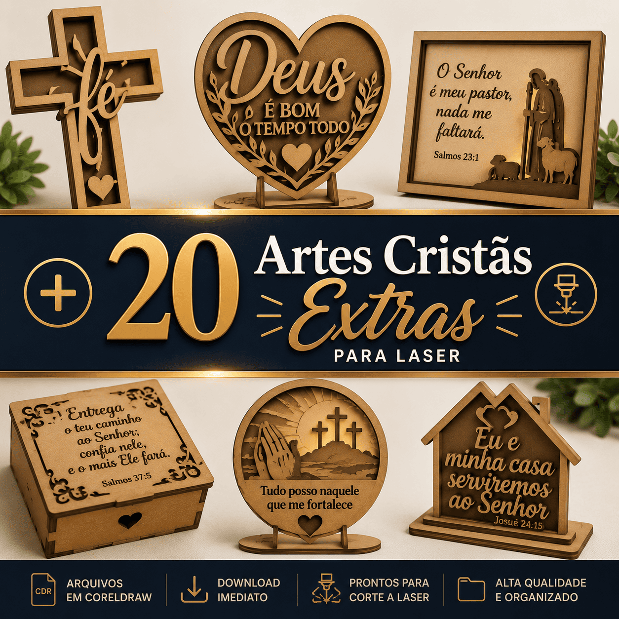+20 ARTES CRISTÃS EXTRAS 