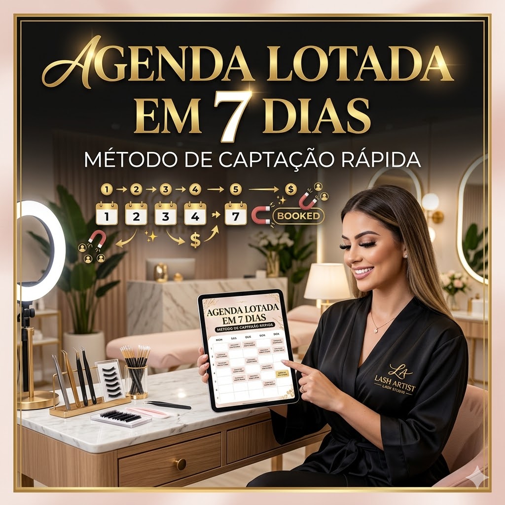 Agenda Lotada em 7 Dias – Método de Capt