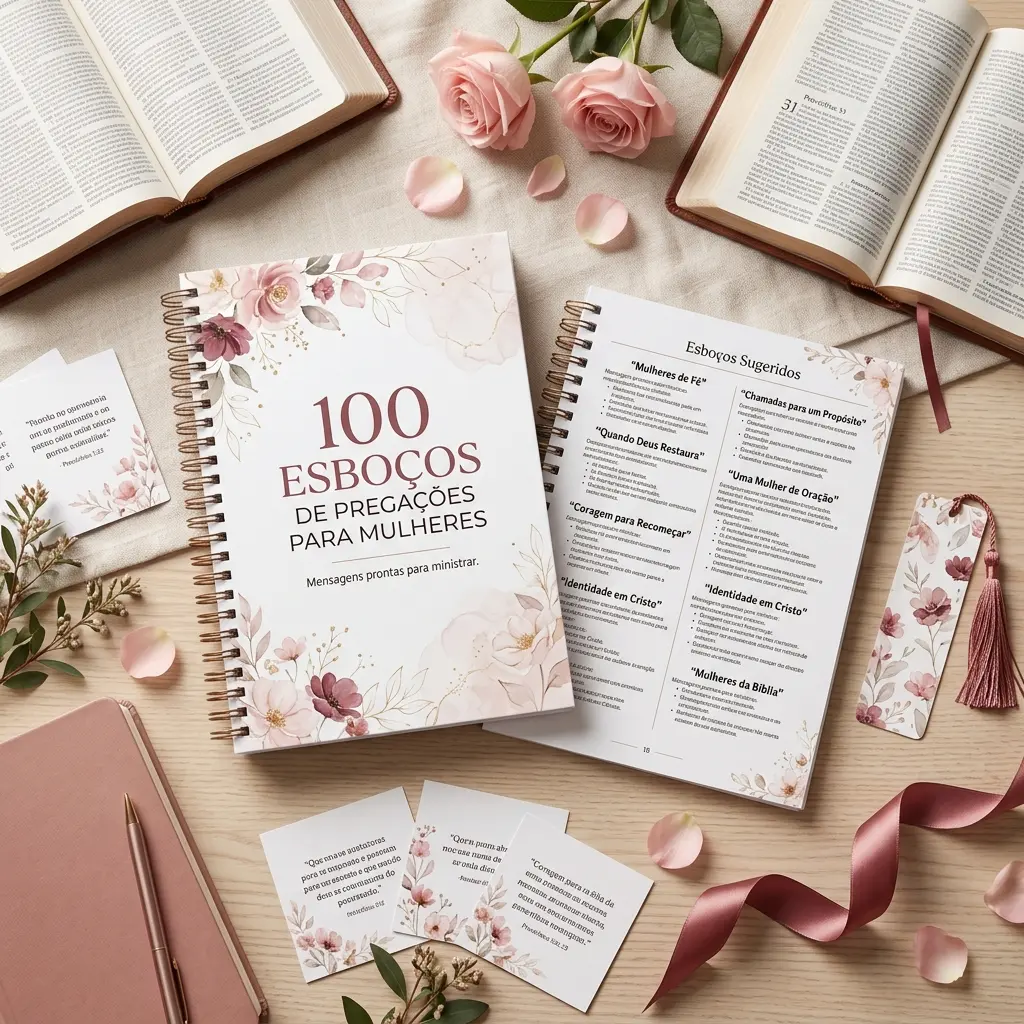 100 Esboços de Pregações para Mulheres