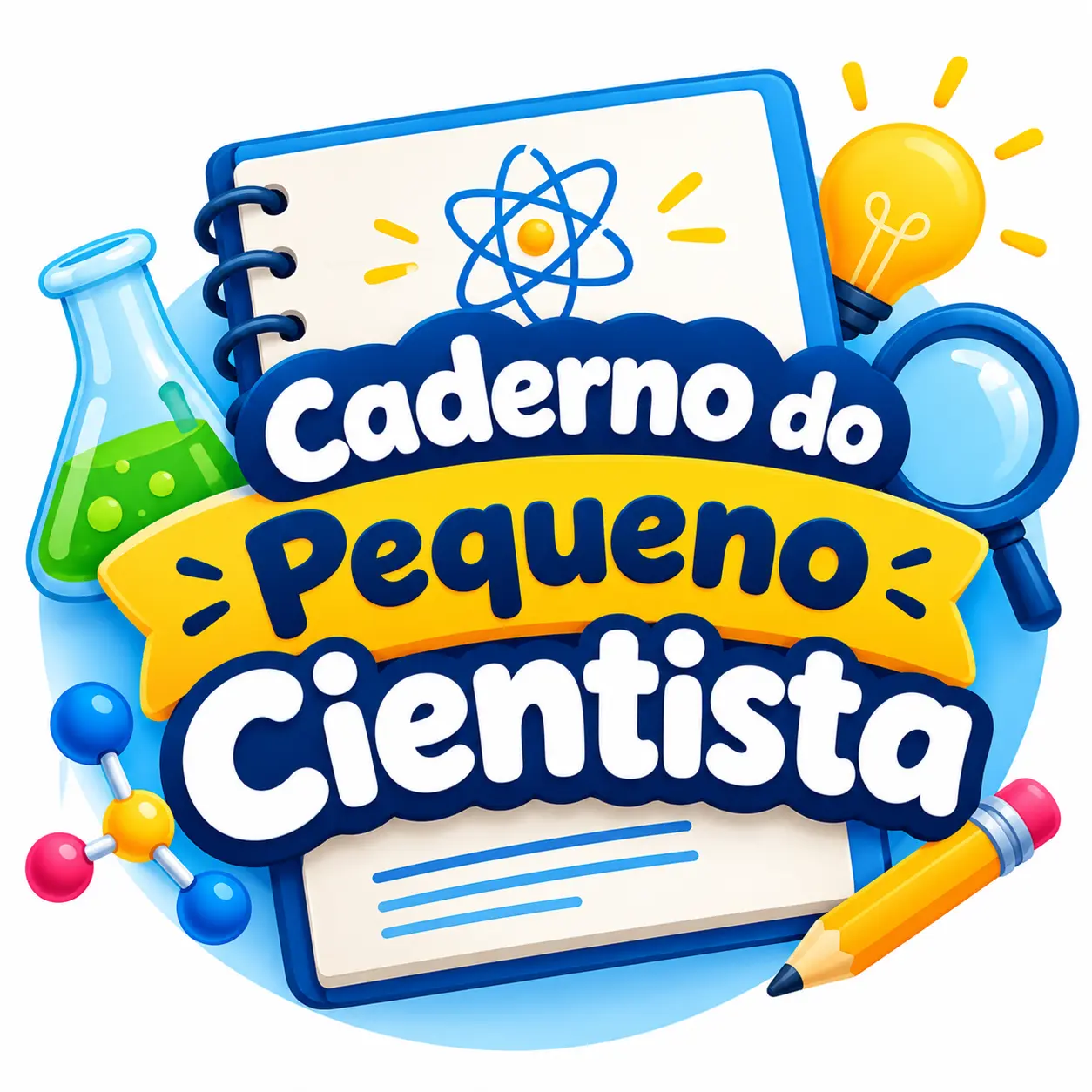 Caderno do Pequeno Cientista