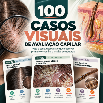100 Casos Visuais de Avaliação Capilar
