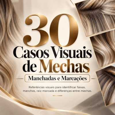 30 Casos Visuais de Mechas Manchadas 