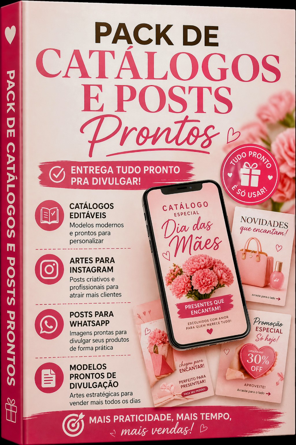 PACK DE CATÁLOGO E POST  EDITÁVEIS