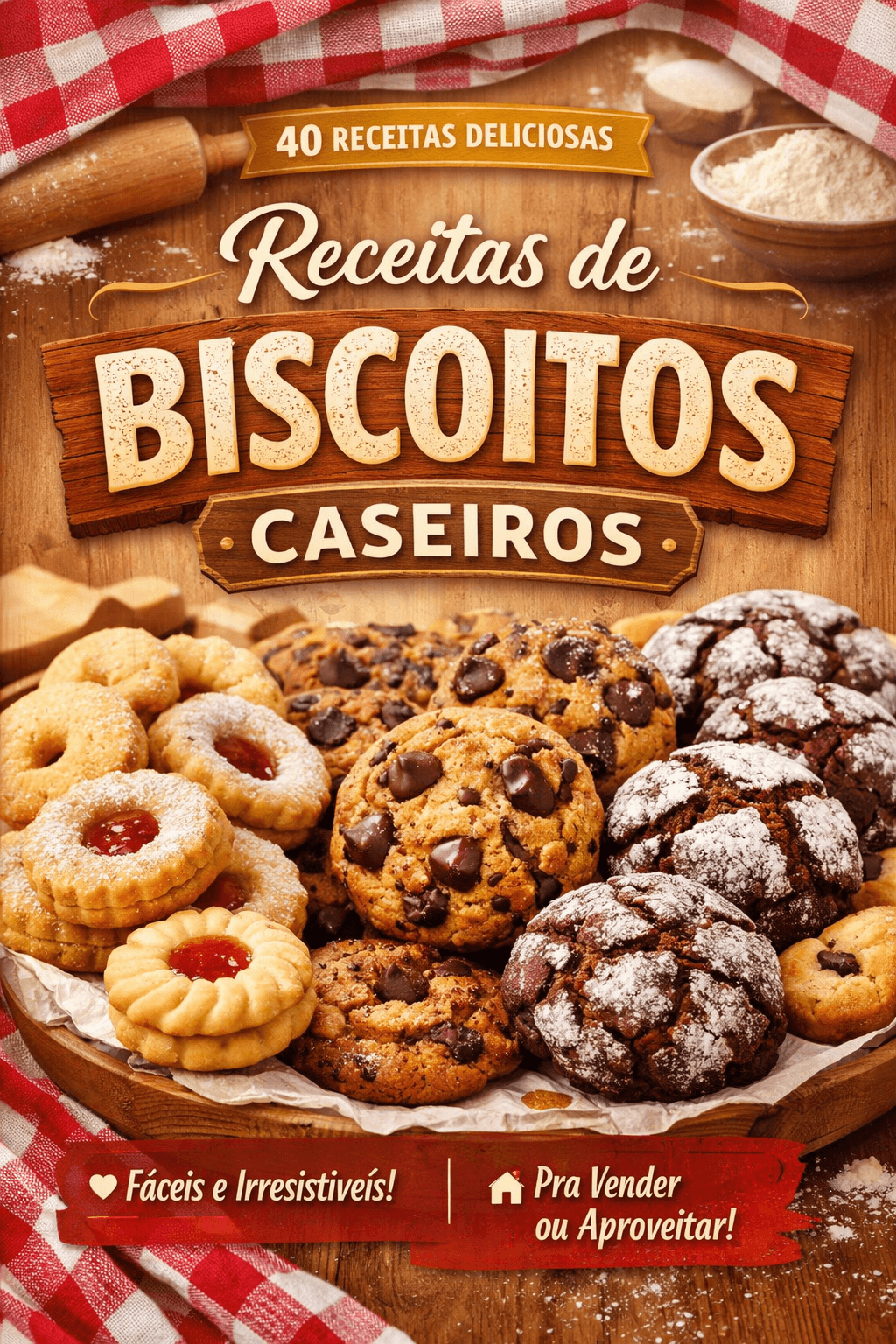 Receitas de Biscoitos Caseiros 