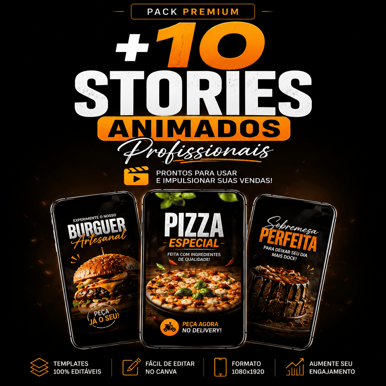 +10 Stories Animados Profissionais