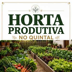 Horta Produtiva no Quintal