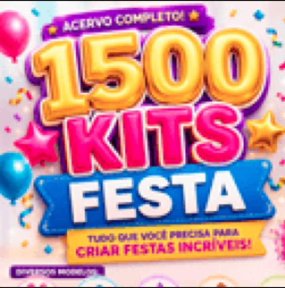 Pack 1500 Kit Festa