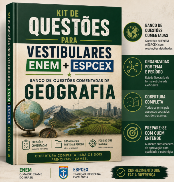+1000 Questões ENEM e ESPCEX Geografia