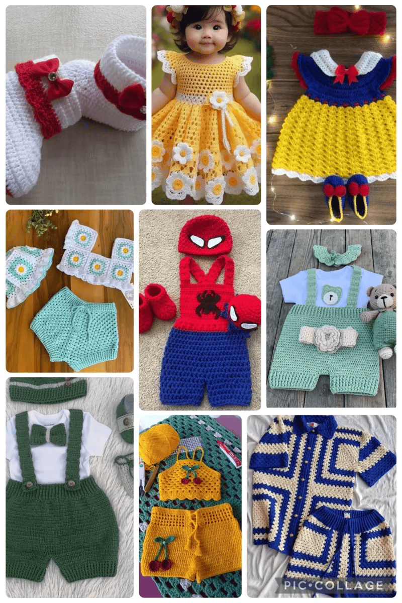 +50 Receitas de Crochê infantil