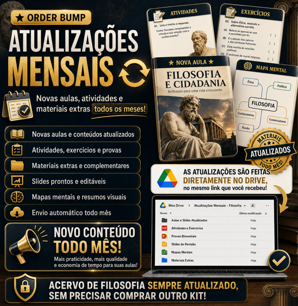 Atualizações Mensais Filosofia