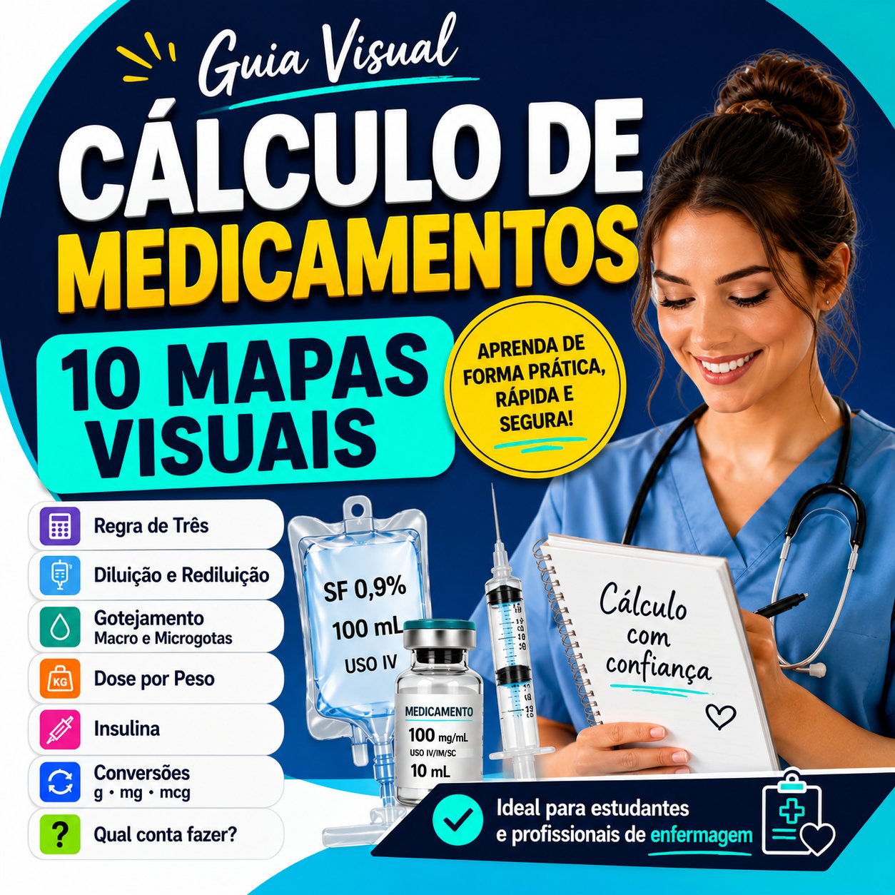 10 Mapas de Calculo Medicamentos
