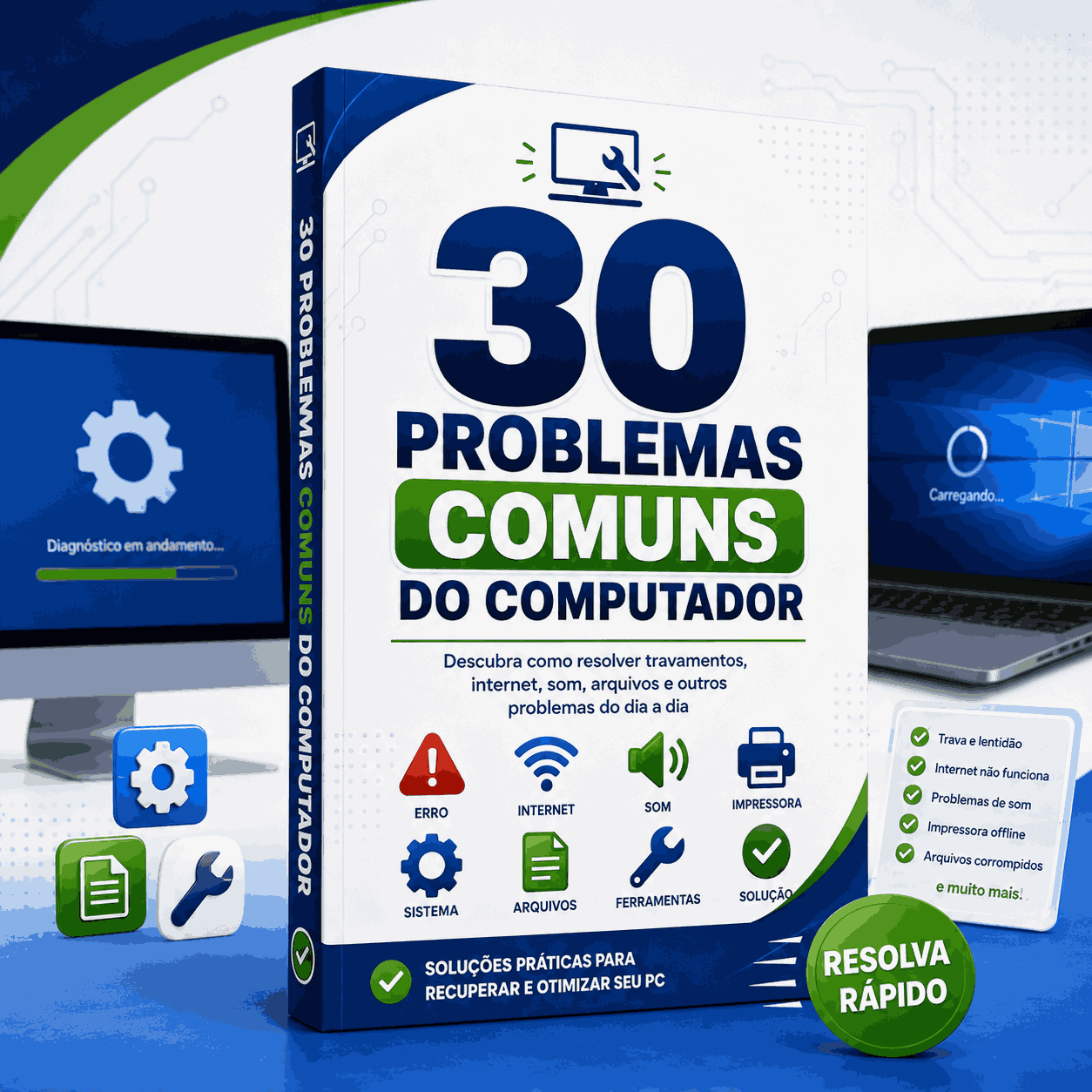 30 Problemas Comuns do Computador