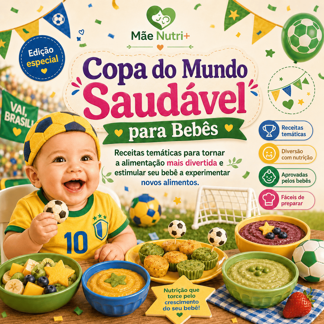 Copa do Mundo Saudável para Bebês