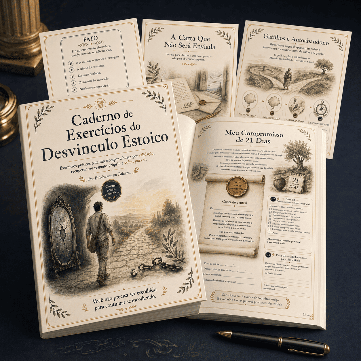 Caderno de Exercícios do Desvinculo