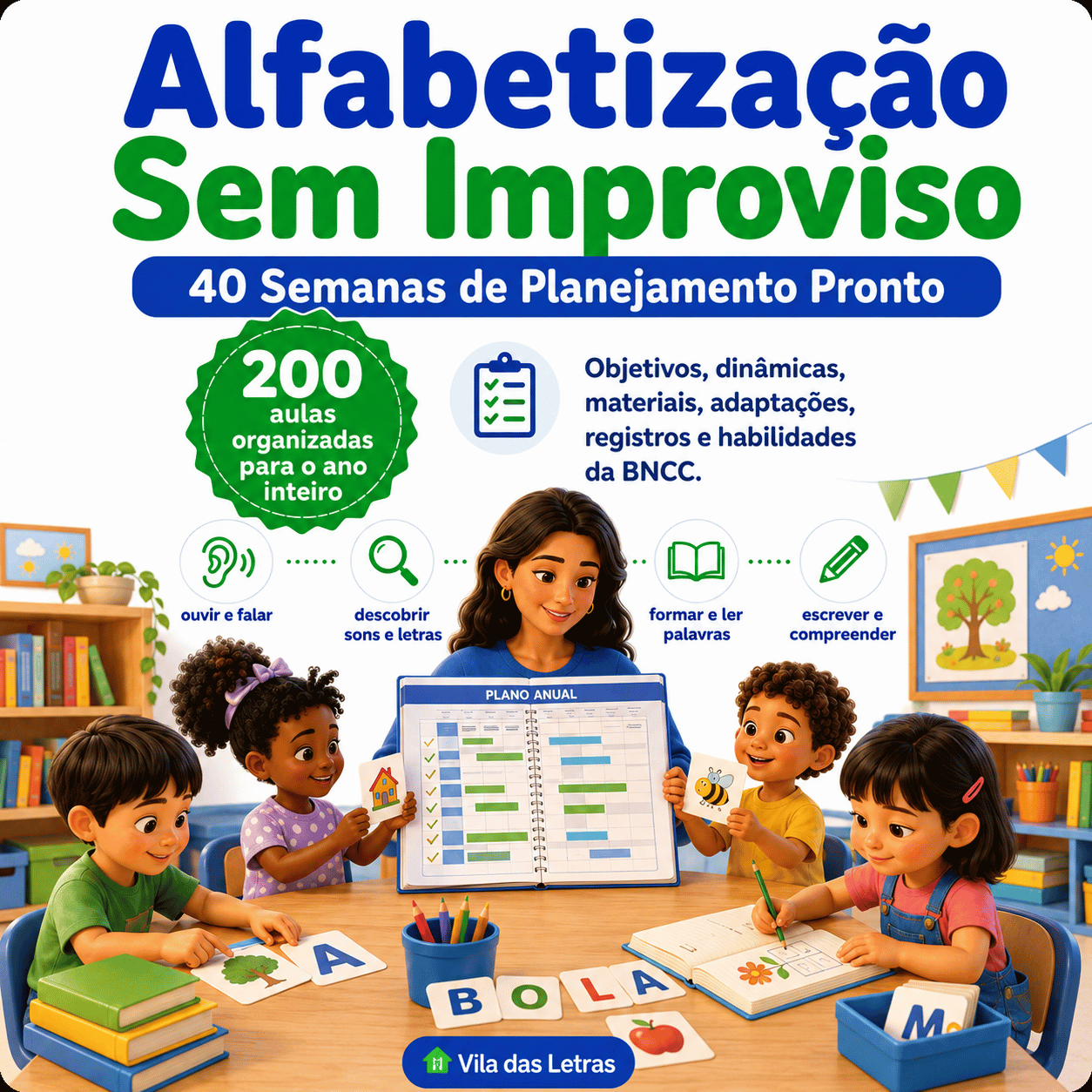 Alfabetização Sem Improviso 40 Semanas
