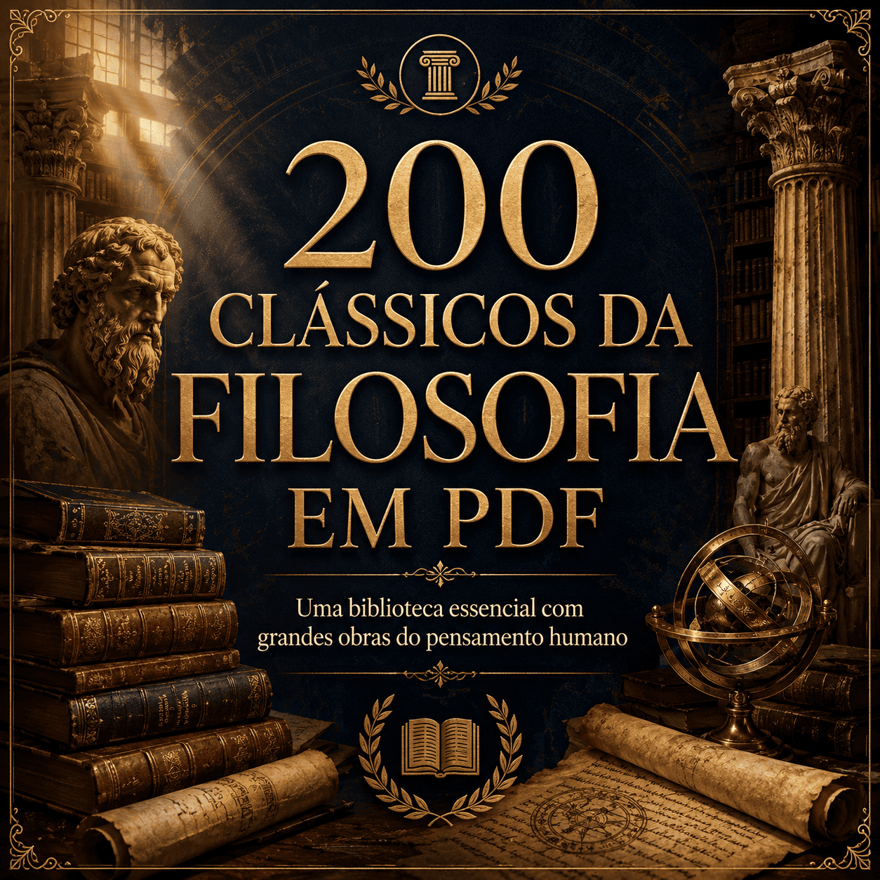 200 CLÁSSICOS DA FILOSOFIA EM PDF