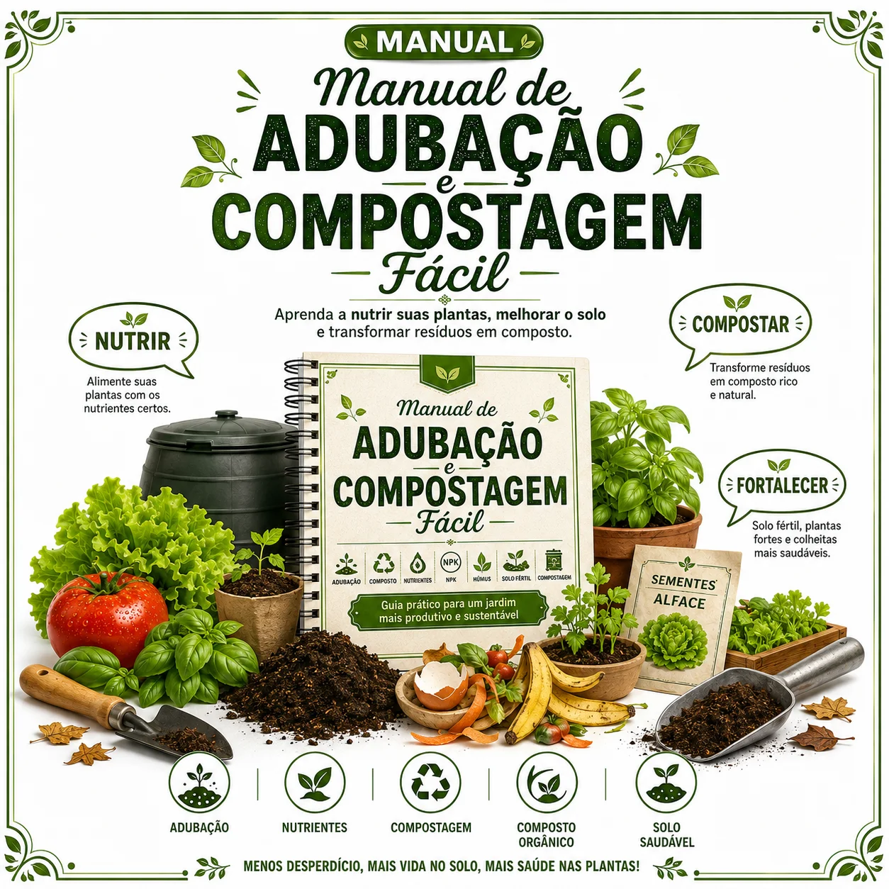 Manual de Adubação e Compostagem Fácil