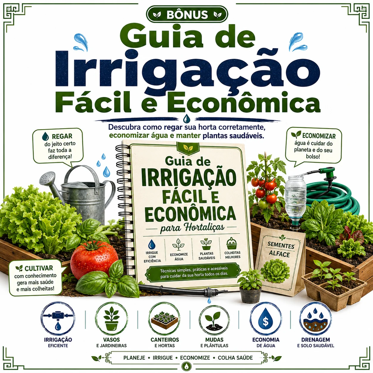 Guia de Irrigação Fácil e Econômica