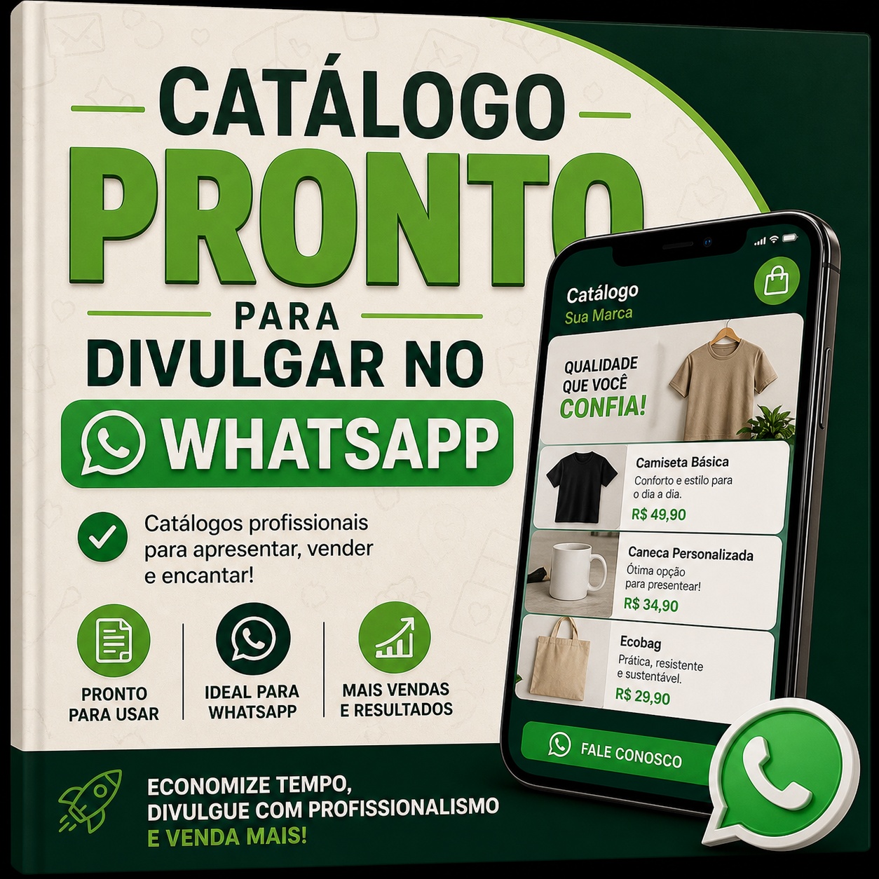 Catálogo Pronto para Divulgar no WhatsAp