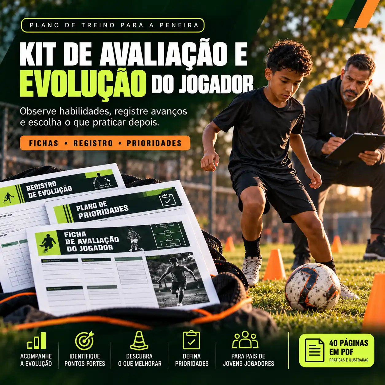 Kit de Avaliação e Evolução do Jogador