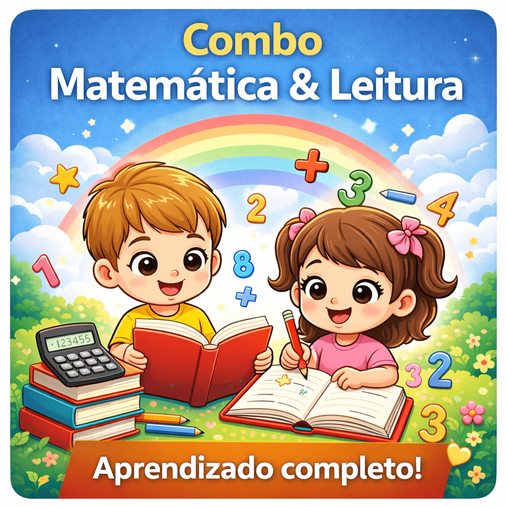 Super combo de Matemática e Leitura 