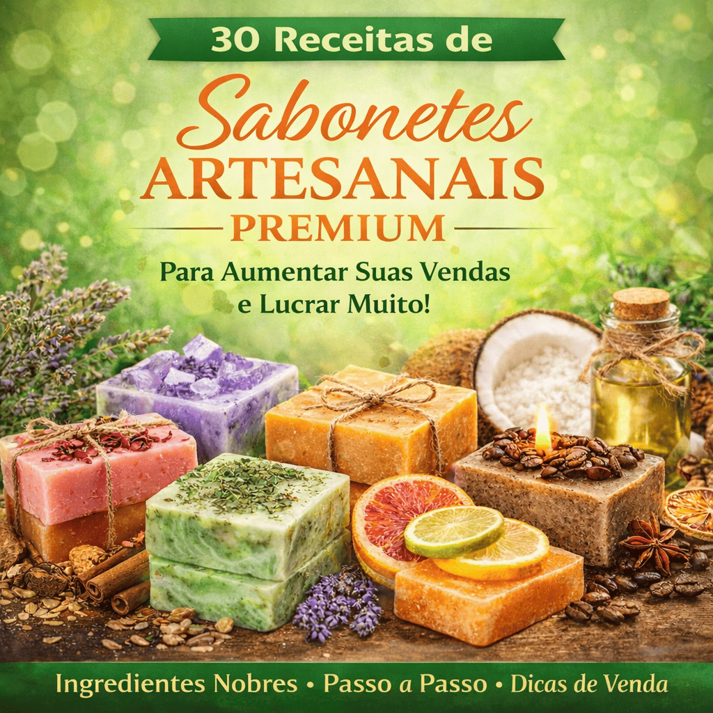 +30 Receitas de Sabonetes Premium
