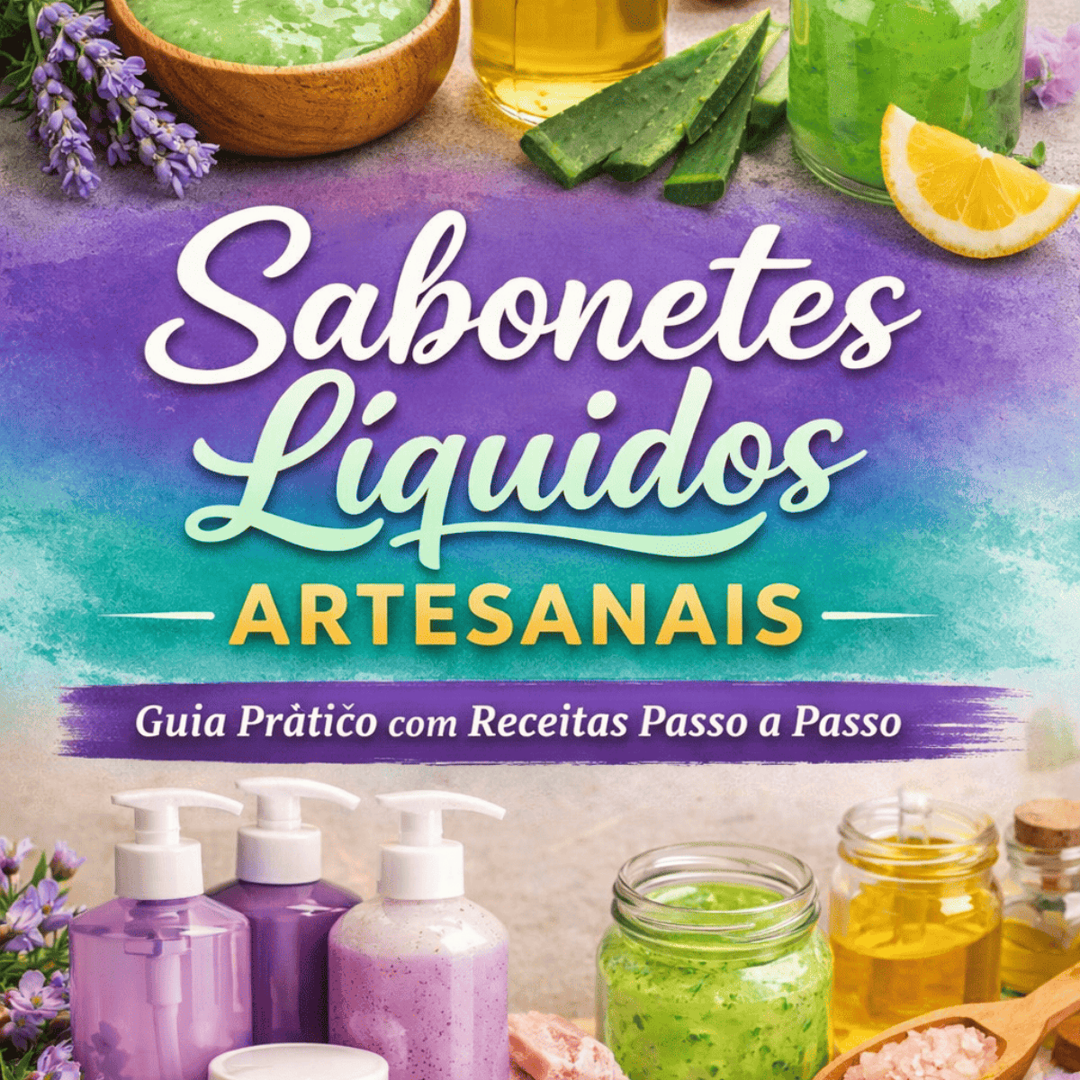 Receitas de Sabonete Liquido Artesanal