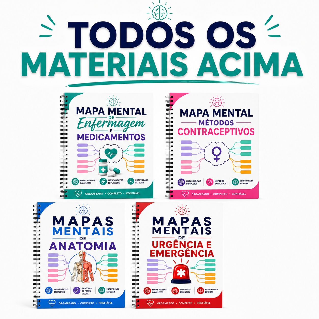ENFERMAGEM - Todos os Materiais Acima