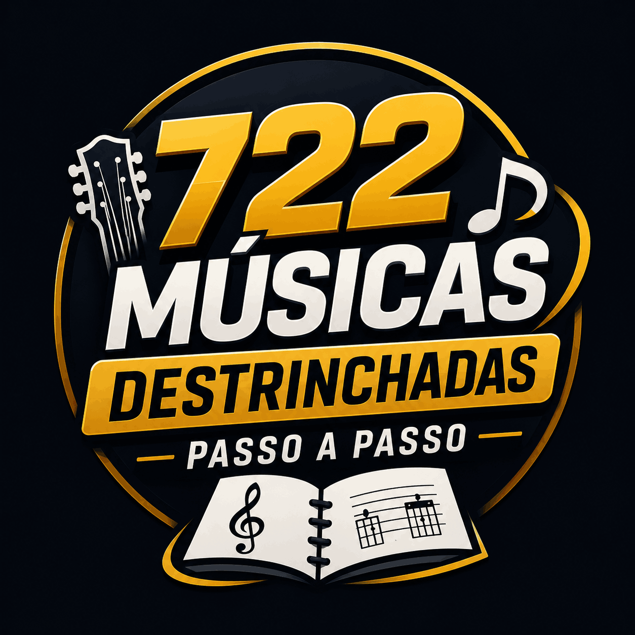 722 Músicas Destrinchadas Passo a Passo