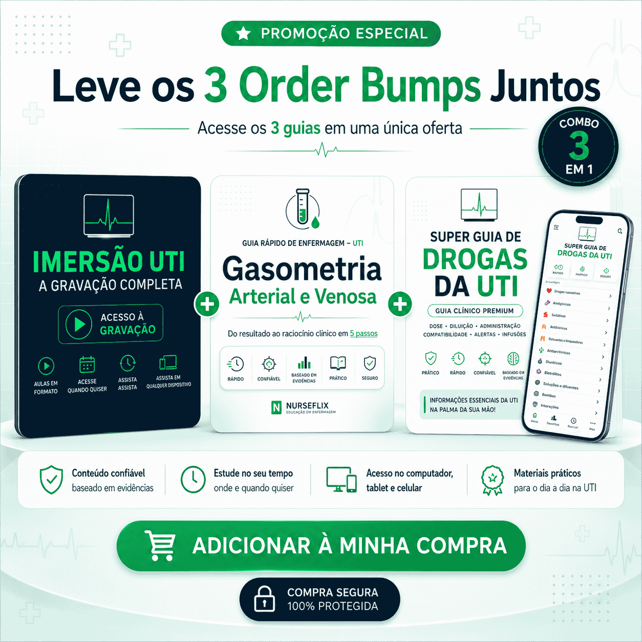 Leve as 3 Promoções Juntas