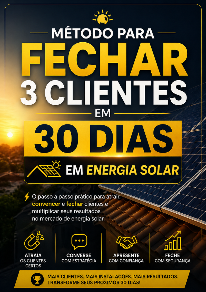 Método para Fechar 3 Clientes em 30 Dias