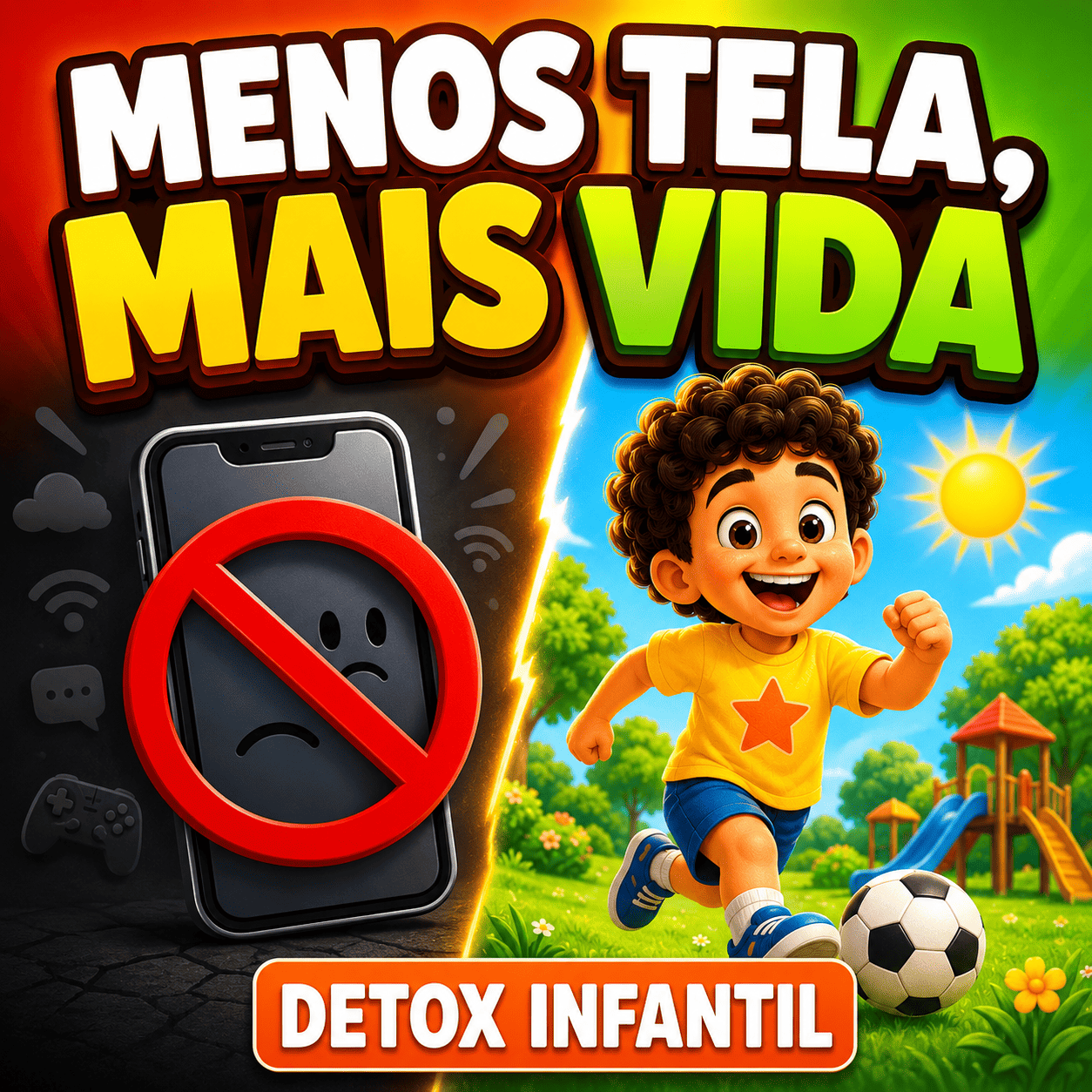 Detox de Tela Kids Tdah